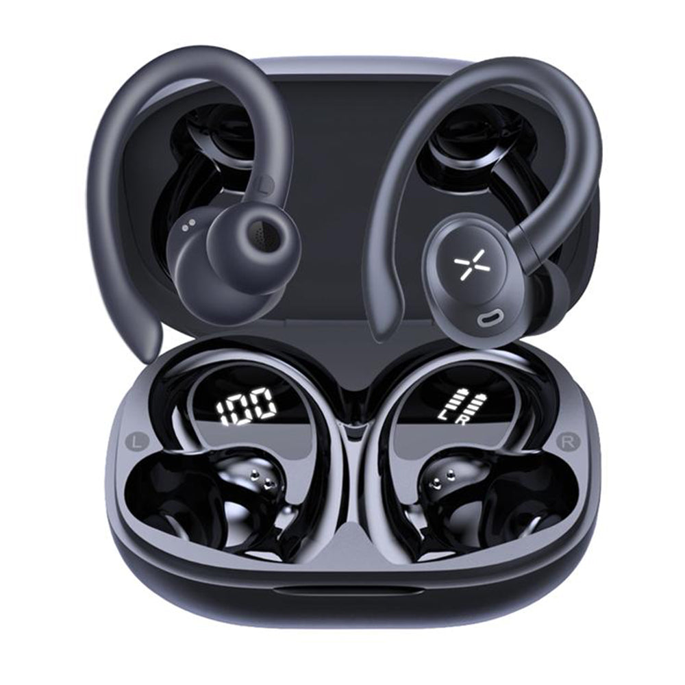 Handsfree Bluetooth Techsuit CW4 AirTune, TWS, Musta