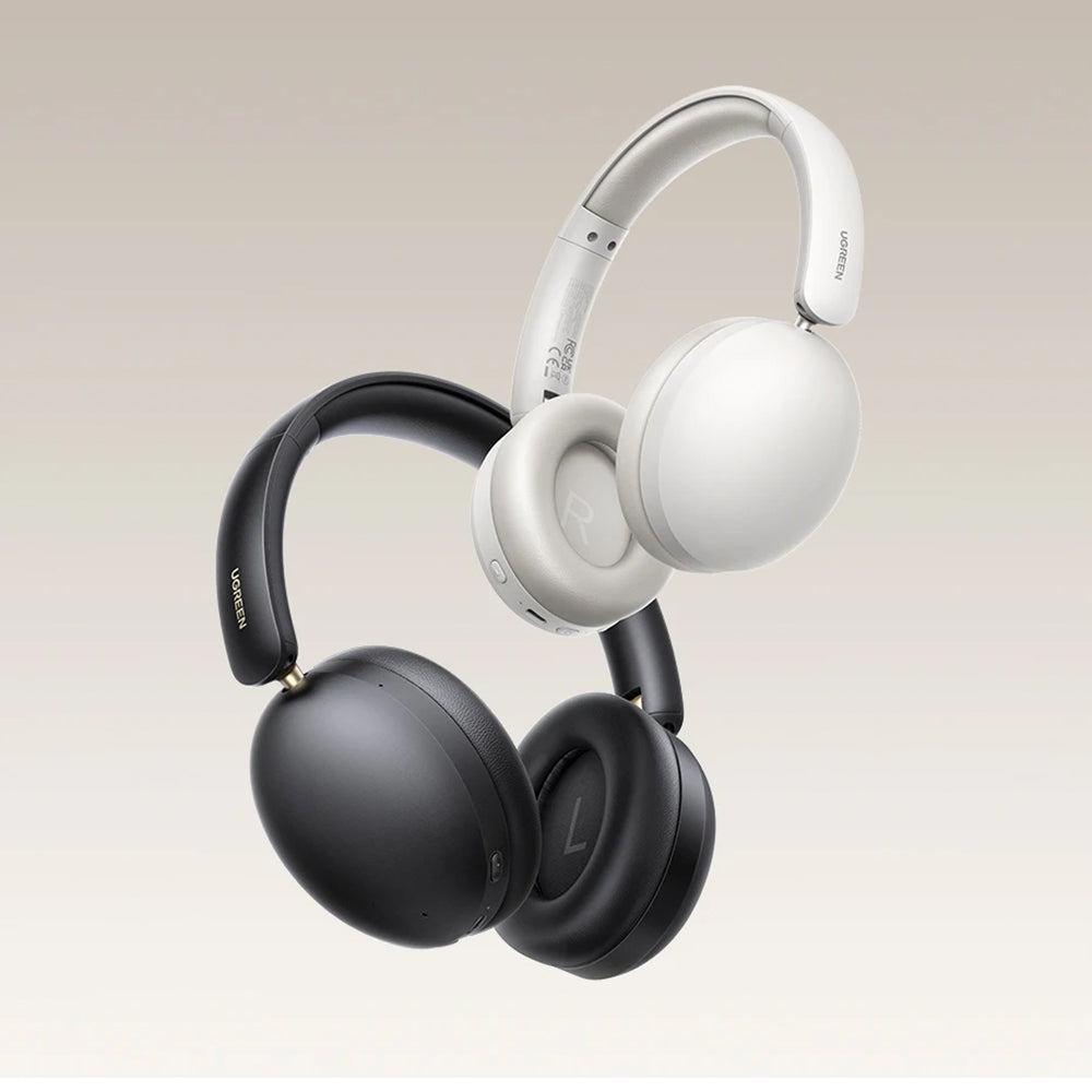 Handsfree Bluetooth UGREEN HiTune Max 2 HP205, MultiPoint, A2DP, ANC, Musta