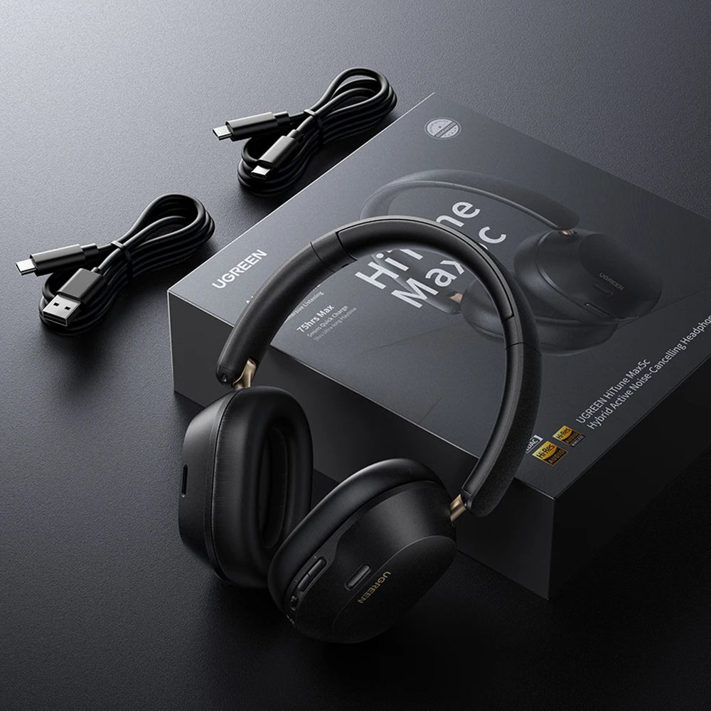 Handsfree Bluetooth UGREEN HiTune Max5C HP203, A2DP, ANC, Sininen