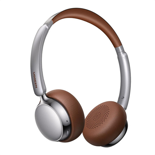 Handsfree Bluetooth UGREEN HiTune Studio Plus HP207, A2DP, ANC, Ruskea