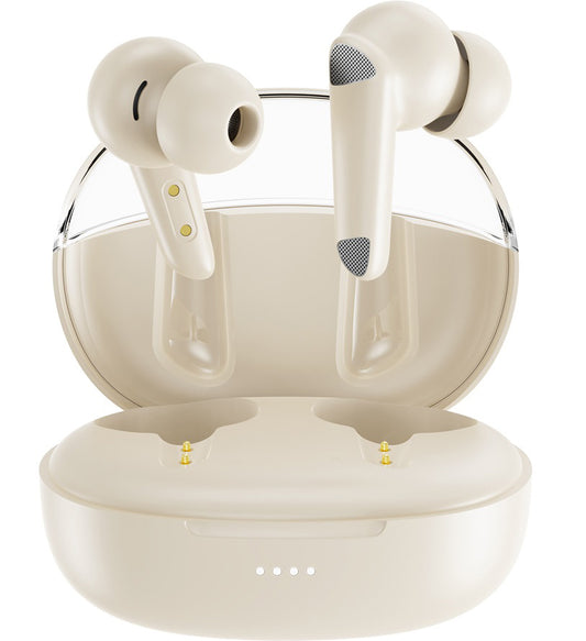 Bluetooth Handsfree XO Design G22, TWS, ANC, Beige
