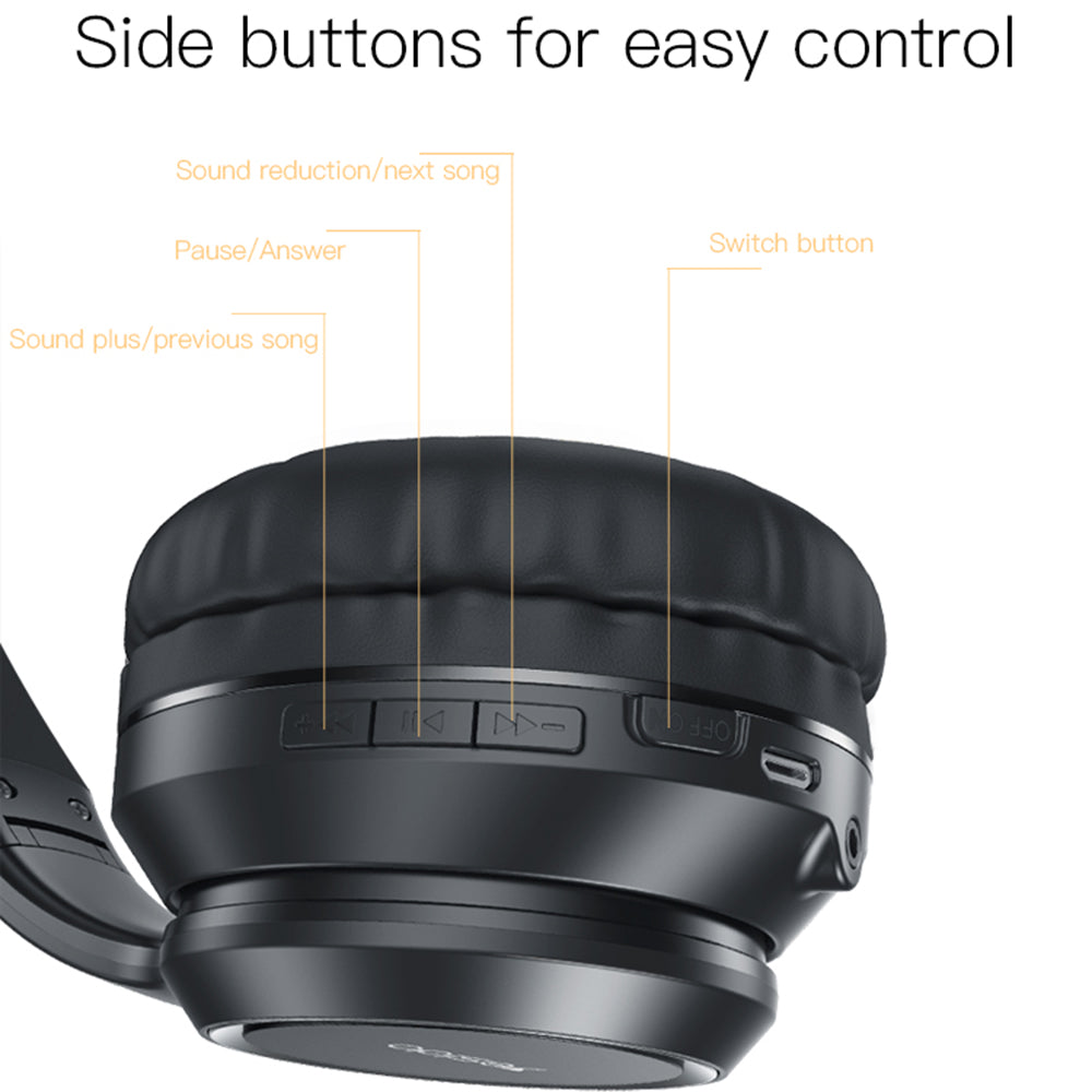 Handsfree Bluetooth Yesido EP03, A2DP, Musta