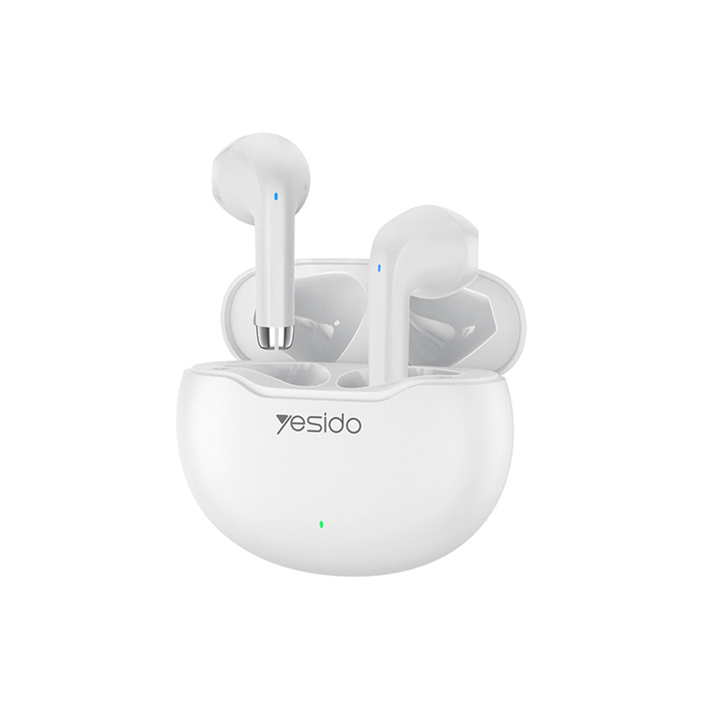 Handsfree Bluetooth Yesido TWS21, TWS, Valkoinen