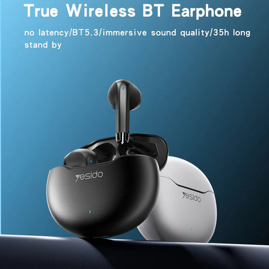 Handsfree Bluetooth Yesido TWS21, TWS, Valkoinen