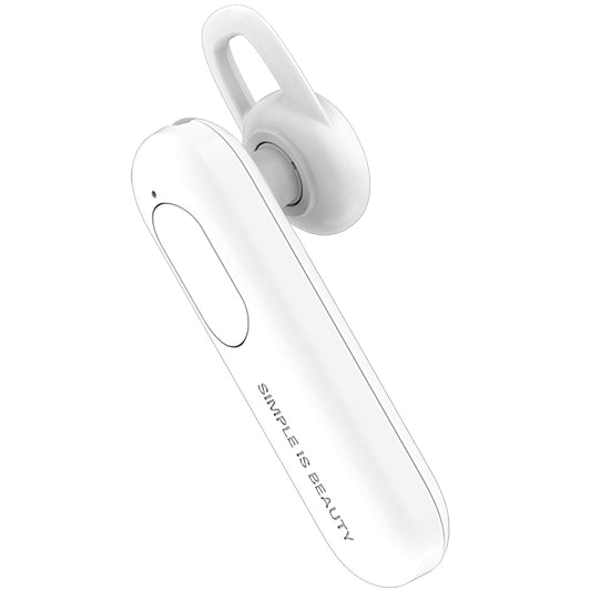 Bluetooth handsfree XO Design BE4, MultiPoint, A2DP, valkoinen