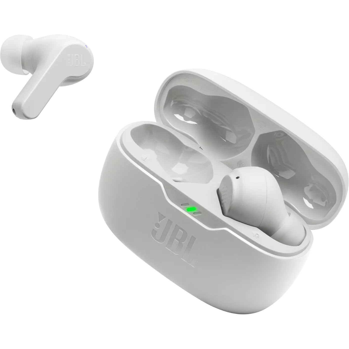Bluetooth handsfree JBL Wave Beam, TWS, valkoinen JBLWBEAMWHT JBLWBEAMWHT