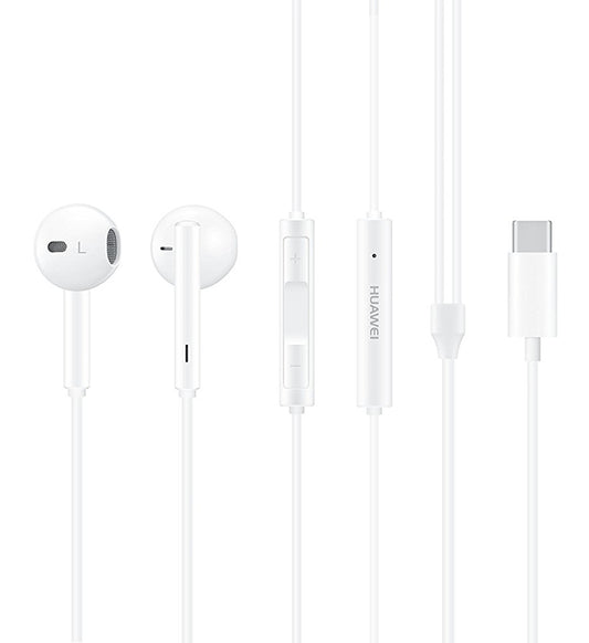 Handsfree USB-C USB-C Huawei CM33, valkoinen 55030088 55030088