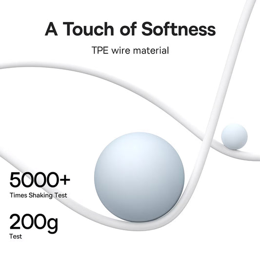 Handsfree USB-C Baseus Encok C18, valkoinen NGCR030102