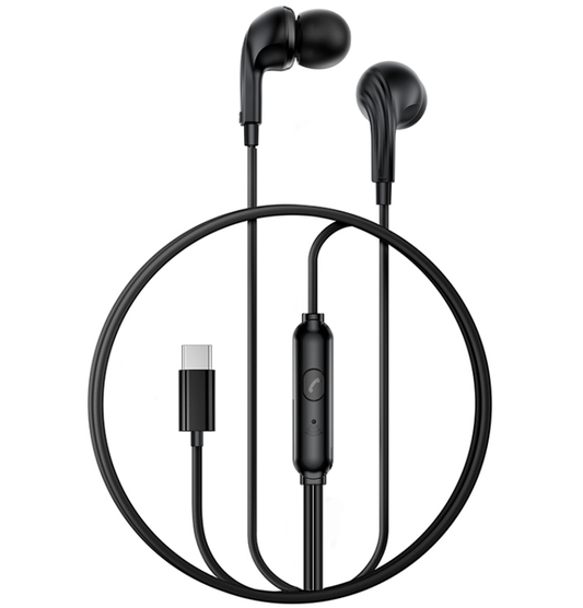 Handsfree USB-C XO Design EP82, Musta