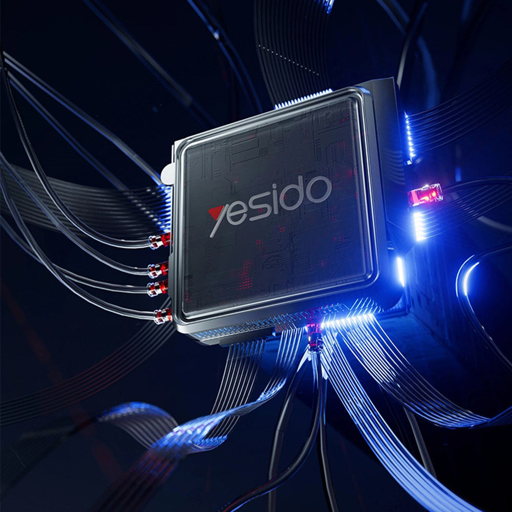 USB-C-hubi Yesido HB23, 5in1, harmaa