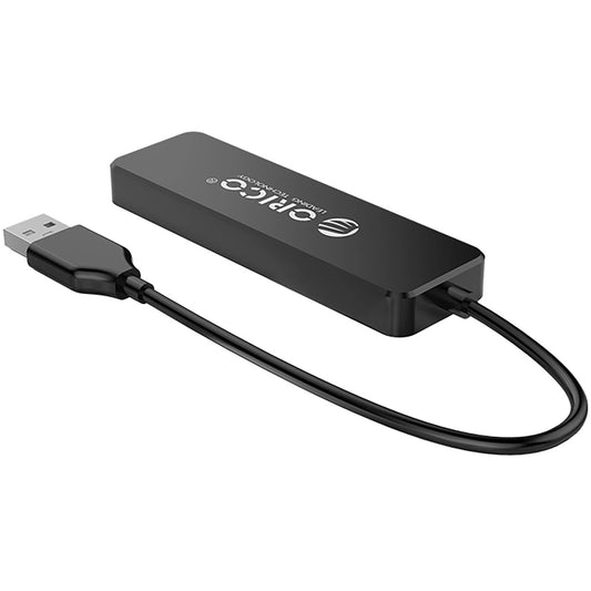 USB-hubi Orico FL01, 4 x USB-A, Musta