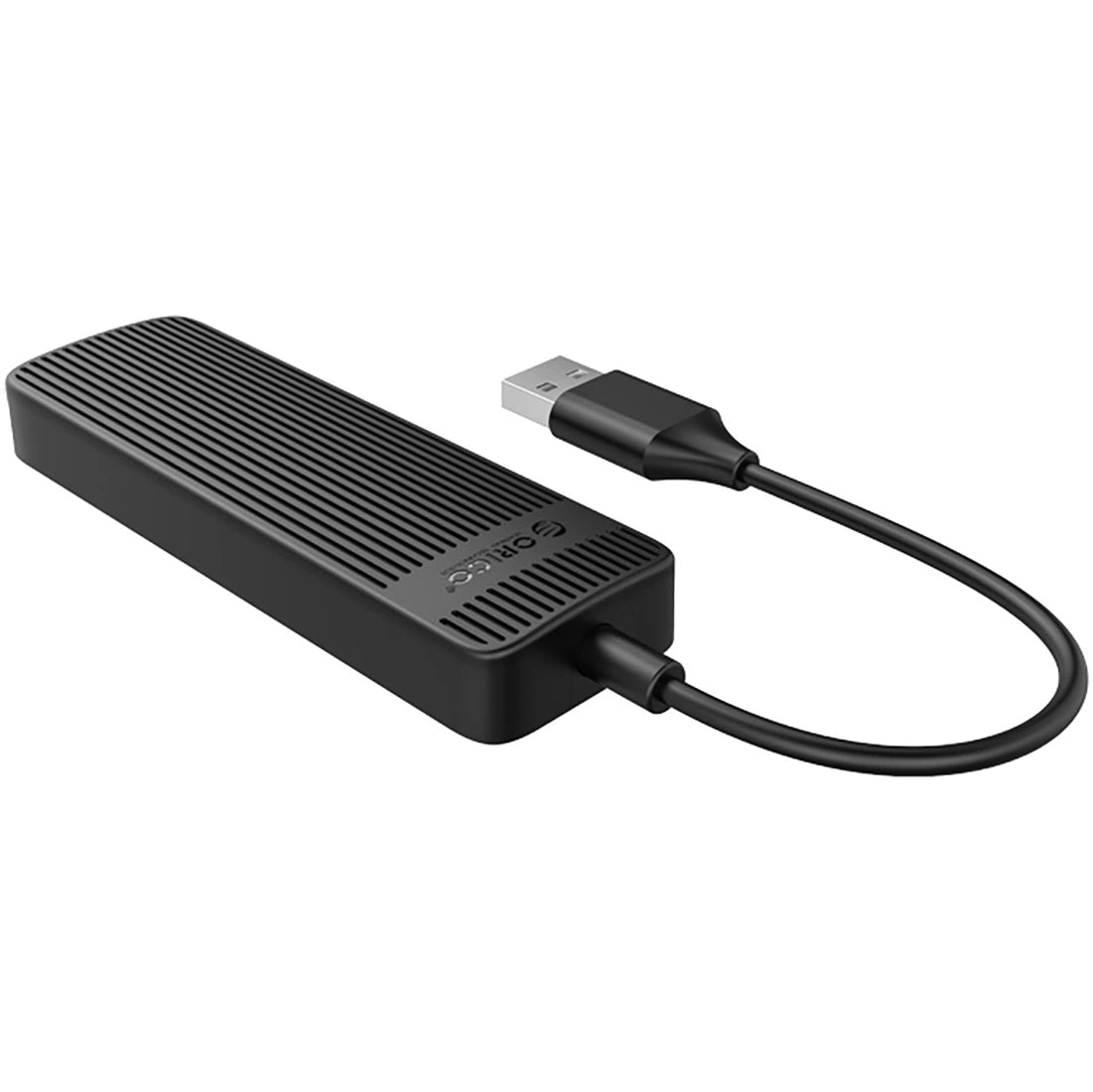 Hub USB Orico FL02, 4 x USB-A, Musta