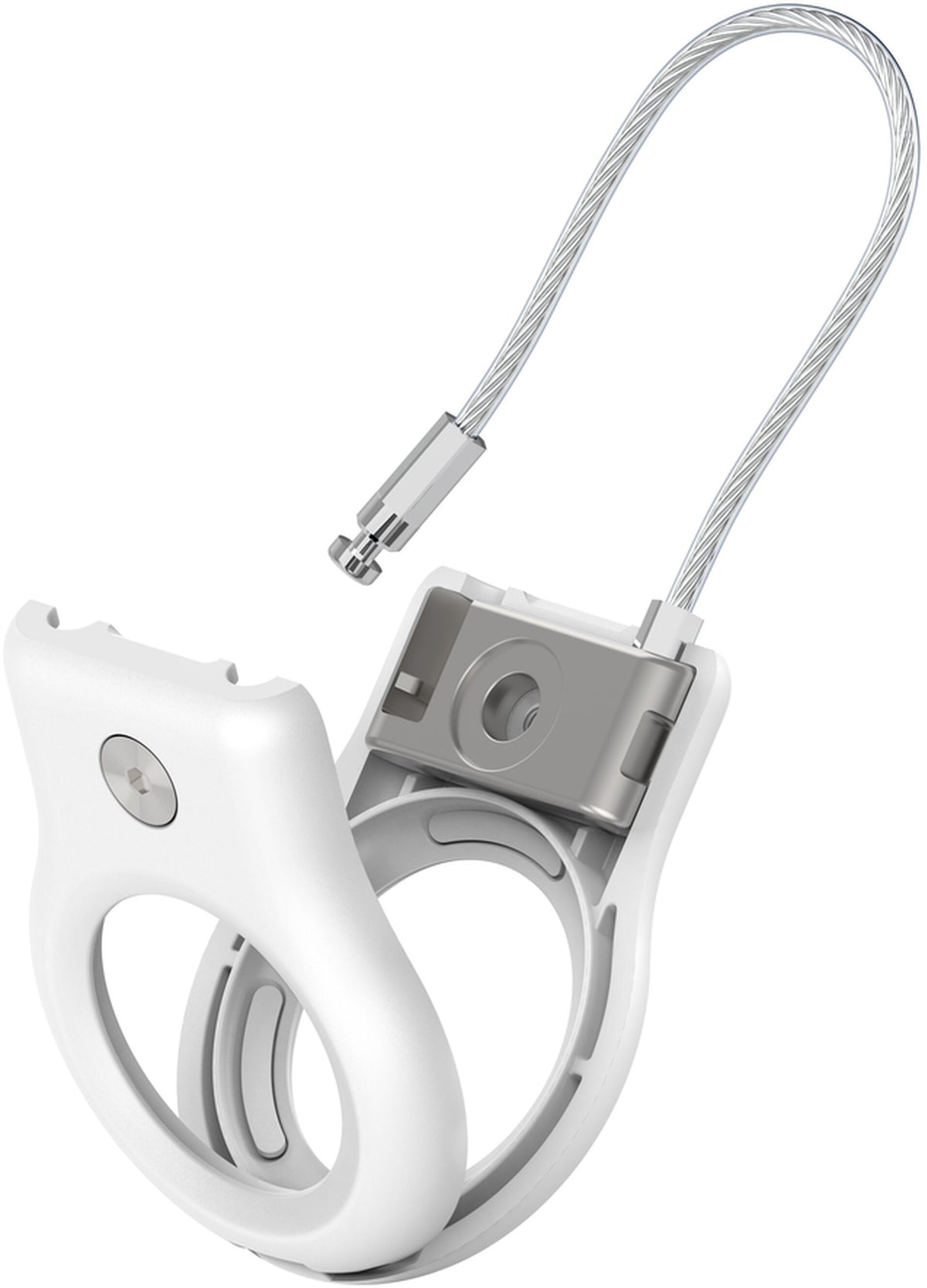 Belkin Wire Cable -kotelo Apple AirTagille, valkoinen MSC009btWH