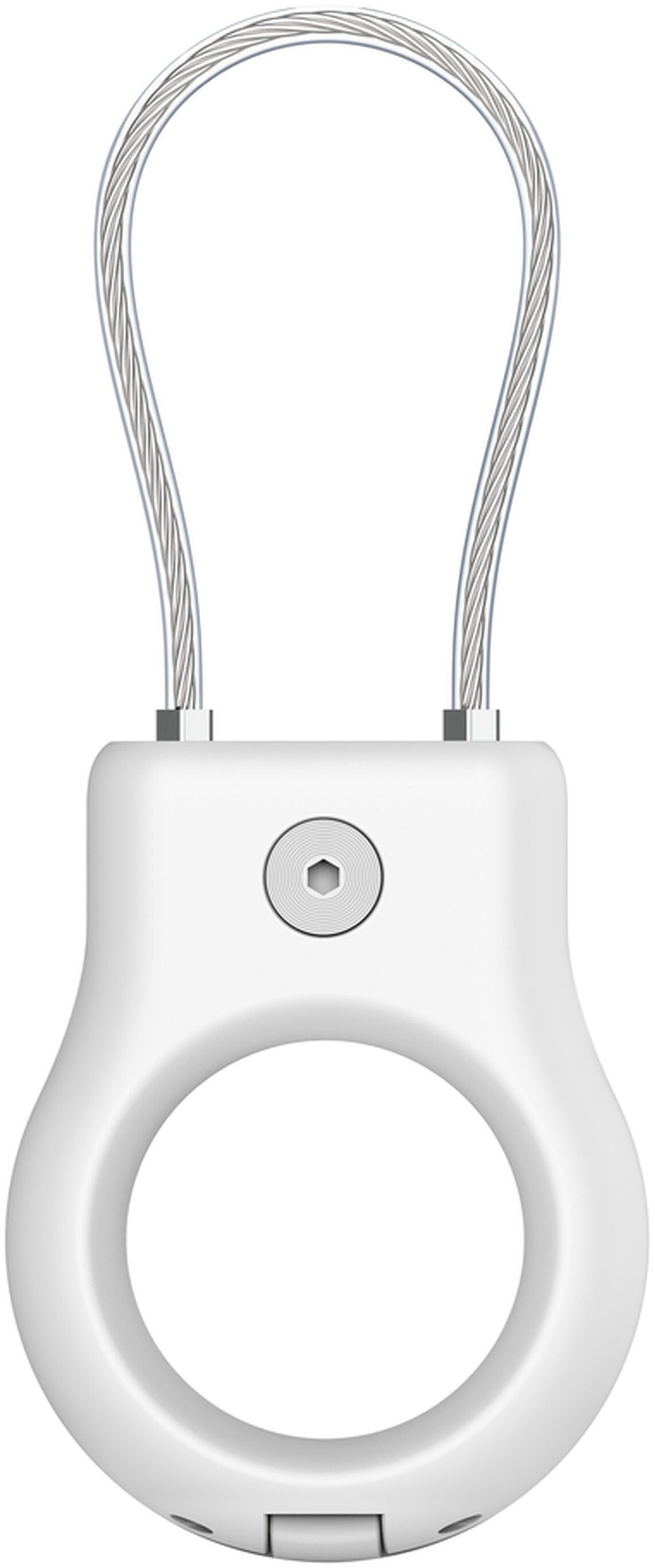 Belkin Wire Cable -kotelo Apple AirTagille, valkoinen MSC009btWH