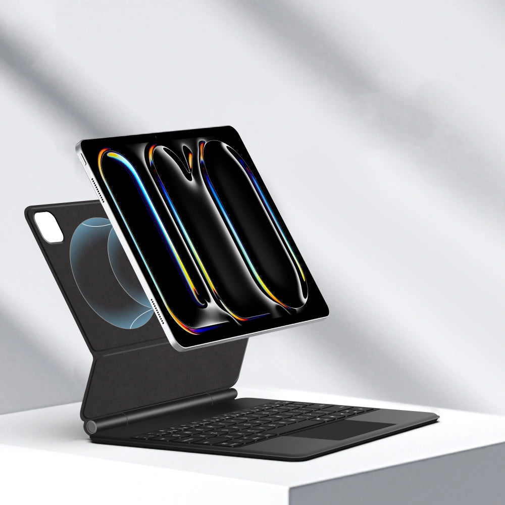 Näppäimistökotelo Apple iPad Pro 11 (2025) / (2024) varten, Tech-Protect, SmartCase Magnetic, Musta