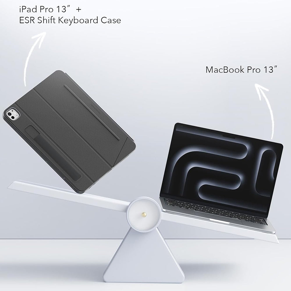 Kotelo näppäimistöllä Apple iPad Pro 11 (2024), ESR, Shift, Harmaa