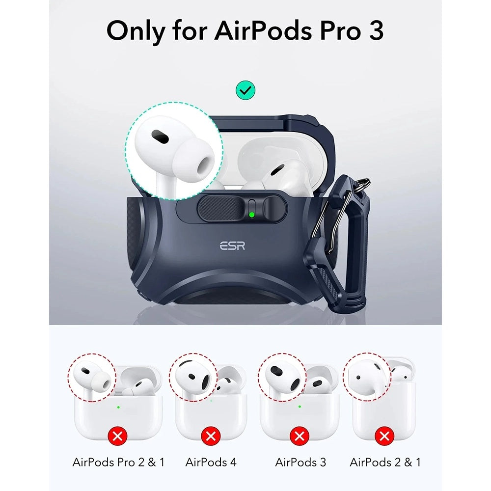 ESR Cyber FlickLock -kotelo Apple AirPods Pro 3:lle, Sininen