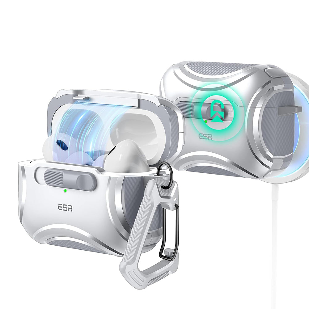 ESR Cyber -kuori Apple AirPods Pro -sarjalle, harmaa