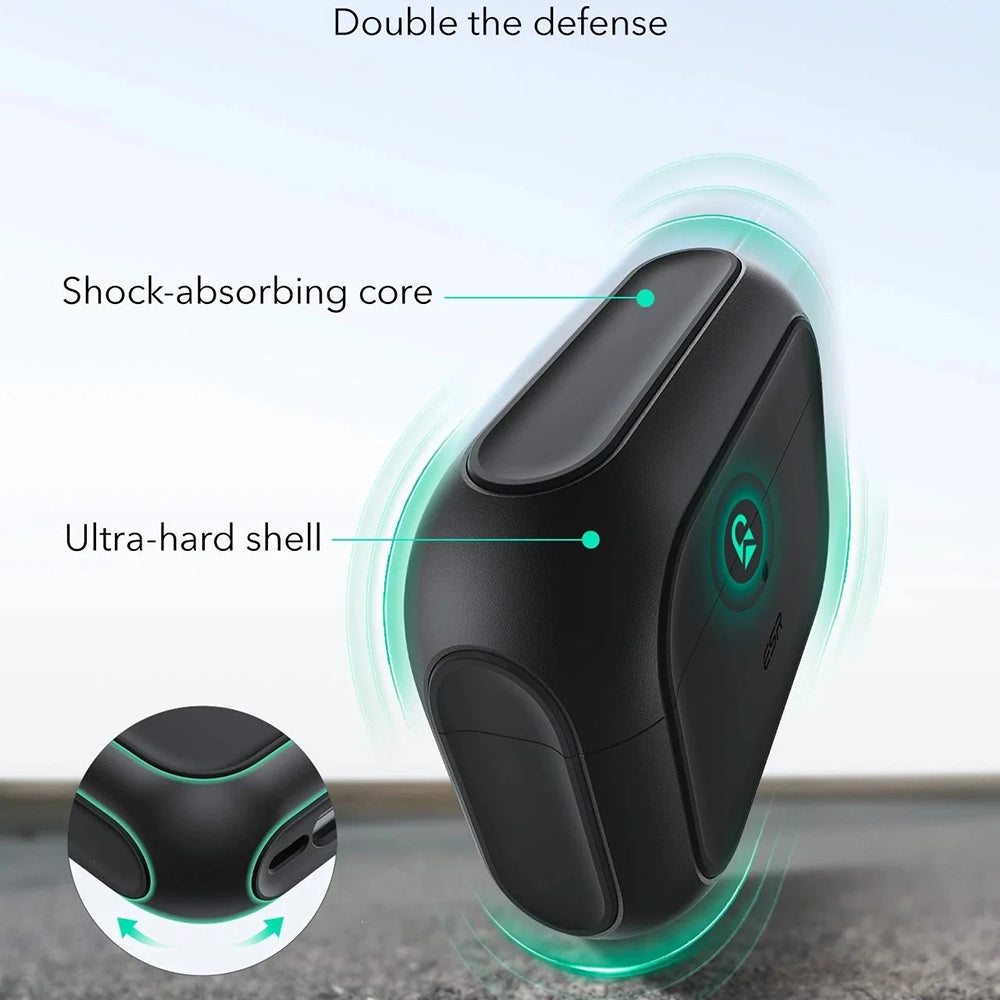 ESR Orbit Hybrid -kuori Apple AirPods Pro 3:lle, musta