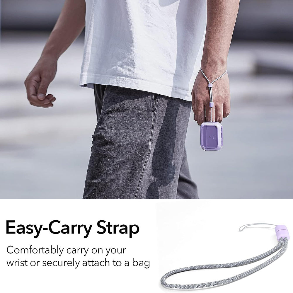 ESR Orbit Hybrid -kotelo Apple AirPods Pro Seriesille, Violetti