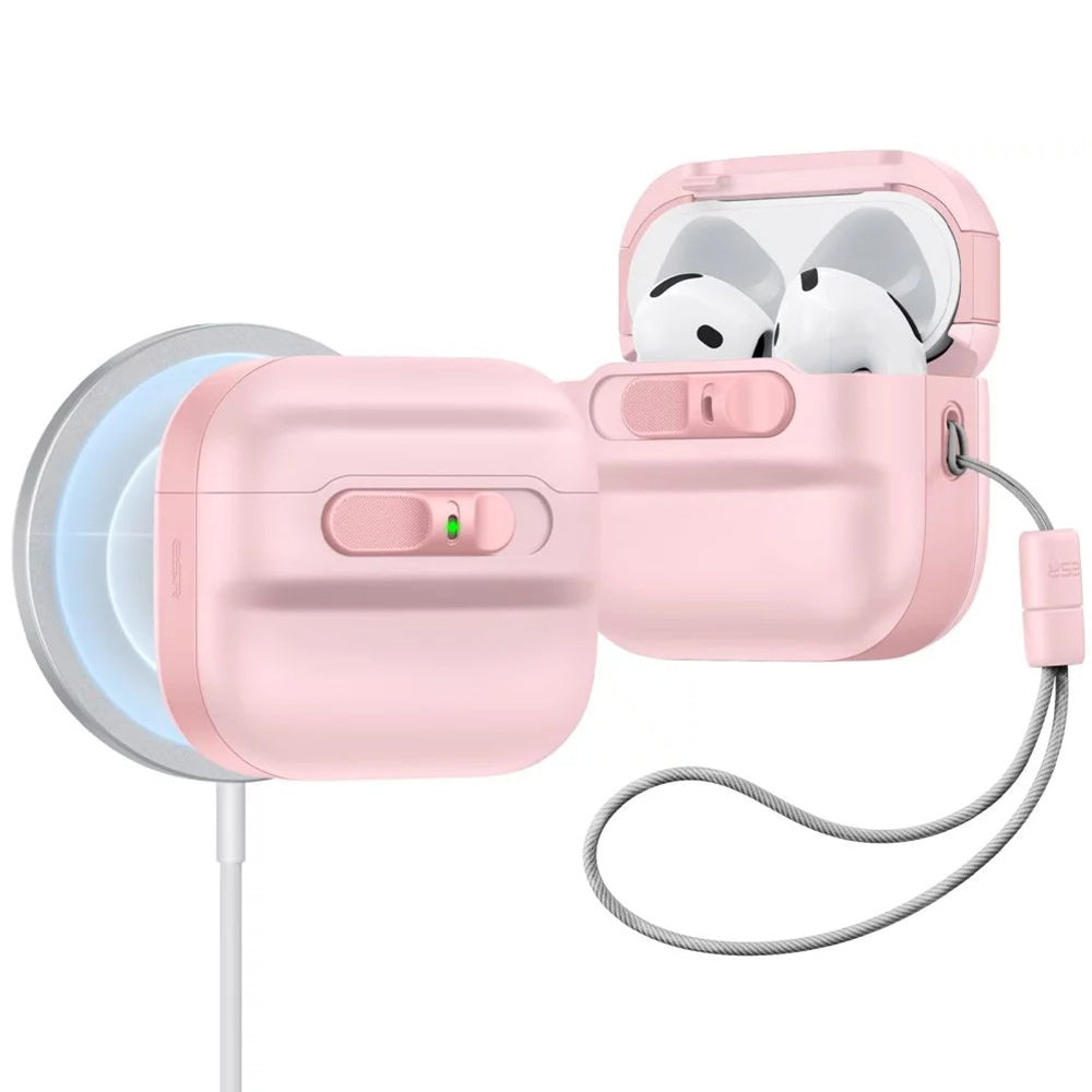 ESR Pulse -kotelo Apple AirPods 4:lle, Pinkki