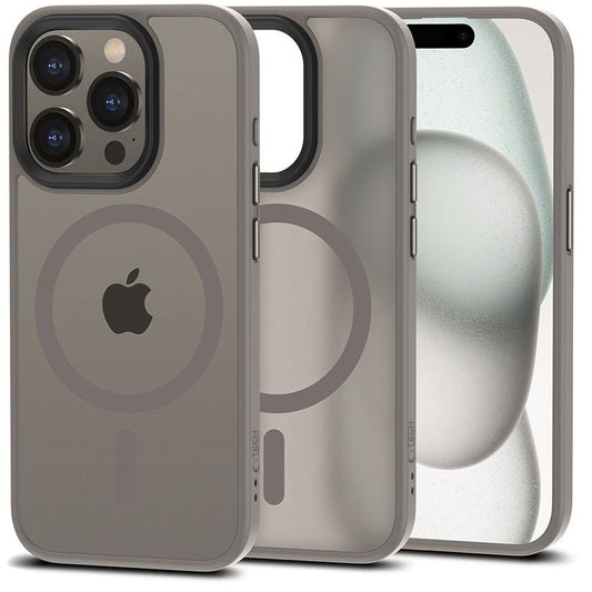 MagSafe-kotelo Apple iPhone 15 Pro:lle, Tech-Protect, Magmat, Magmat, harmaa
