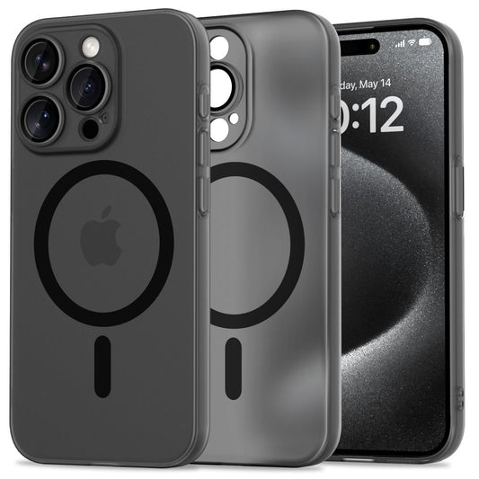 MagSafe-kotelo Apple iPhone 15 Pro:lle, Tech-Protect, MagSlim, musta