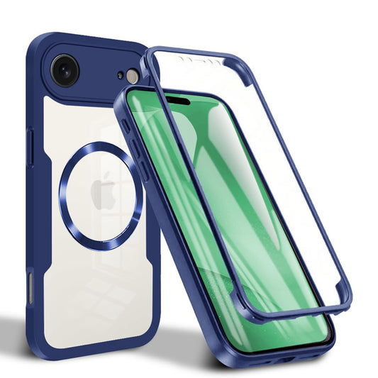 MagSafe-kotelo Apple iPhone 17 Airille, Techsuit, ColorVerse 360, Sininen