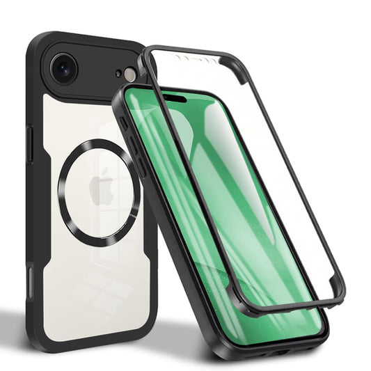 MagSafe-kotelo Apple iPhone 17 Airille, Techsuit, ColorVerse 360, Musta