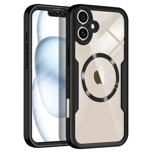 MagSafe-kotelo Apple iPhone 17:lle, Techsuit, ColorVerse 360, Musta