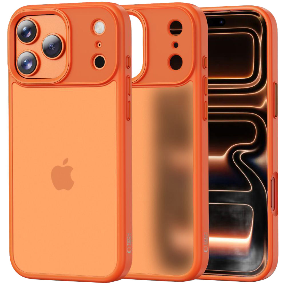 Suojakotelo Apple iPhone 17 Prolle, Tech-Protect, Magmat, Matta Oranssi
