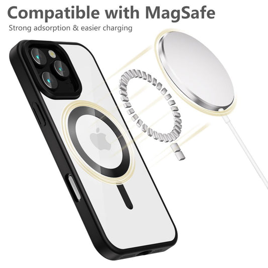 MagSafe-kotelo Apple iPhone 16 Pro:lle, Tech-Protect, Magflex Satin, musta