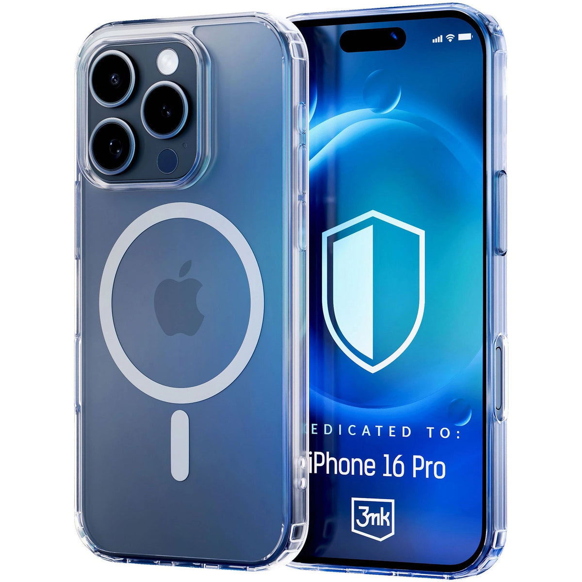 MagSafe Case for Apple iPhone 16 Pro, 3MK, MagCase, MagCase, Clear