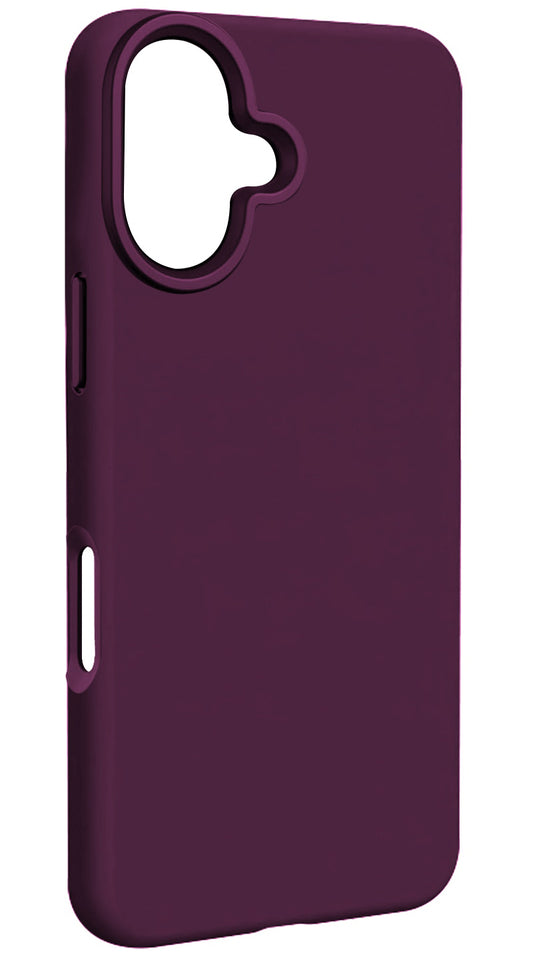 MagSafe-kuori Apple iPhone 17:lle, Etteri, Silicone Mag, Viininpunainen
