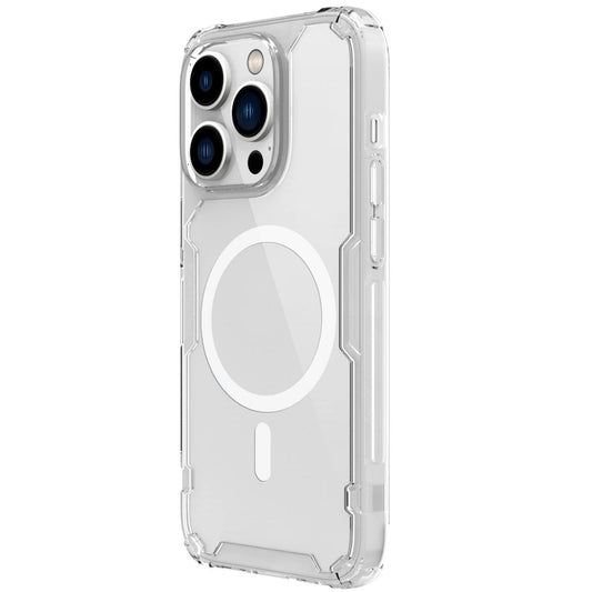 MagSafe-kotelo Apple iPhone 16 Pro:lle, Nillkin, Nature Pro, läpinäkyvää
