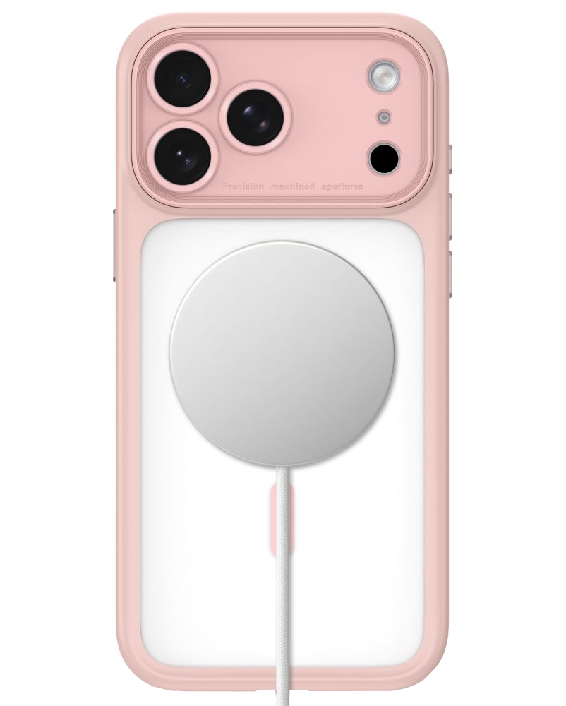 MagSafe-suojakuori Apple iPhone 18 Pro / 17 Pro -puhelimelle, Tech-Protect, MagPeak CC, mattapinkki
