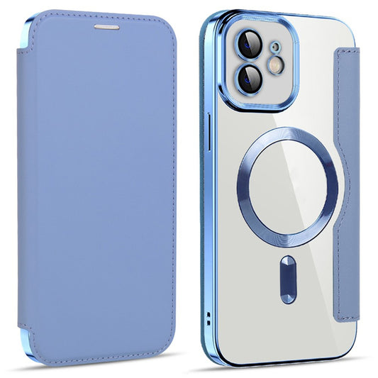 MagSafe-kuori Apple iPhone 12:lle, Techsuit, SmartMag Book, Sininen