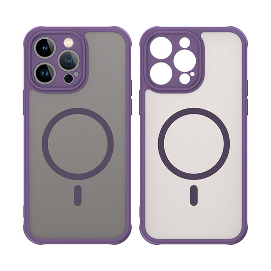 MagSafe-kuori Apple iPhone 14 Pro Maxille, Techsuit, HaloFrost II, Violetti