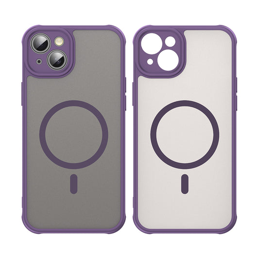 MagSafe-kuori Apple iPhone 14:lle, Techsuit, HaloFrost II, Violetti