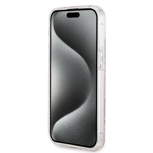 MagSafe-kotelo Apple iPhone 15:lle, Guess, IML Gcube, Ruskea