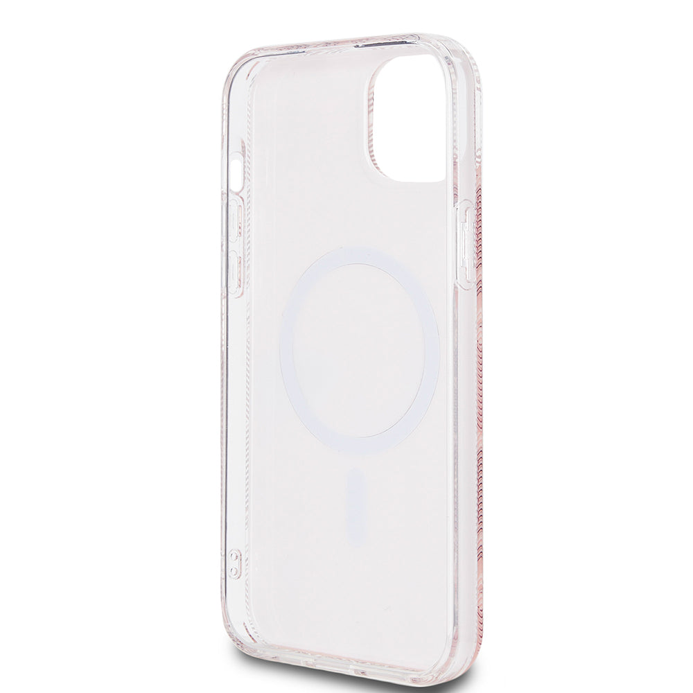 MagSafe-kotelo Apple iPhone 15:lle, Guess, IML Gcube, Pinkki