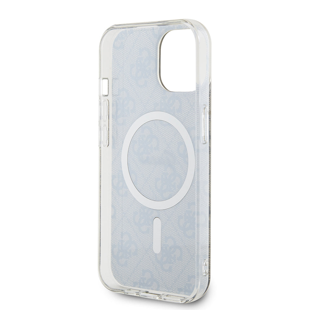 MagSafe-kotelo Apple iPhone 15 Plus -puhelimelle, Guess, IML 4G, Ruskea