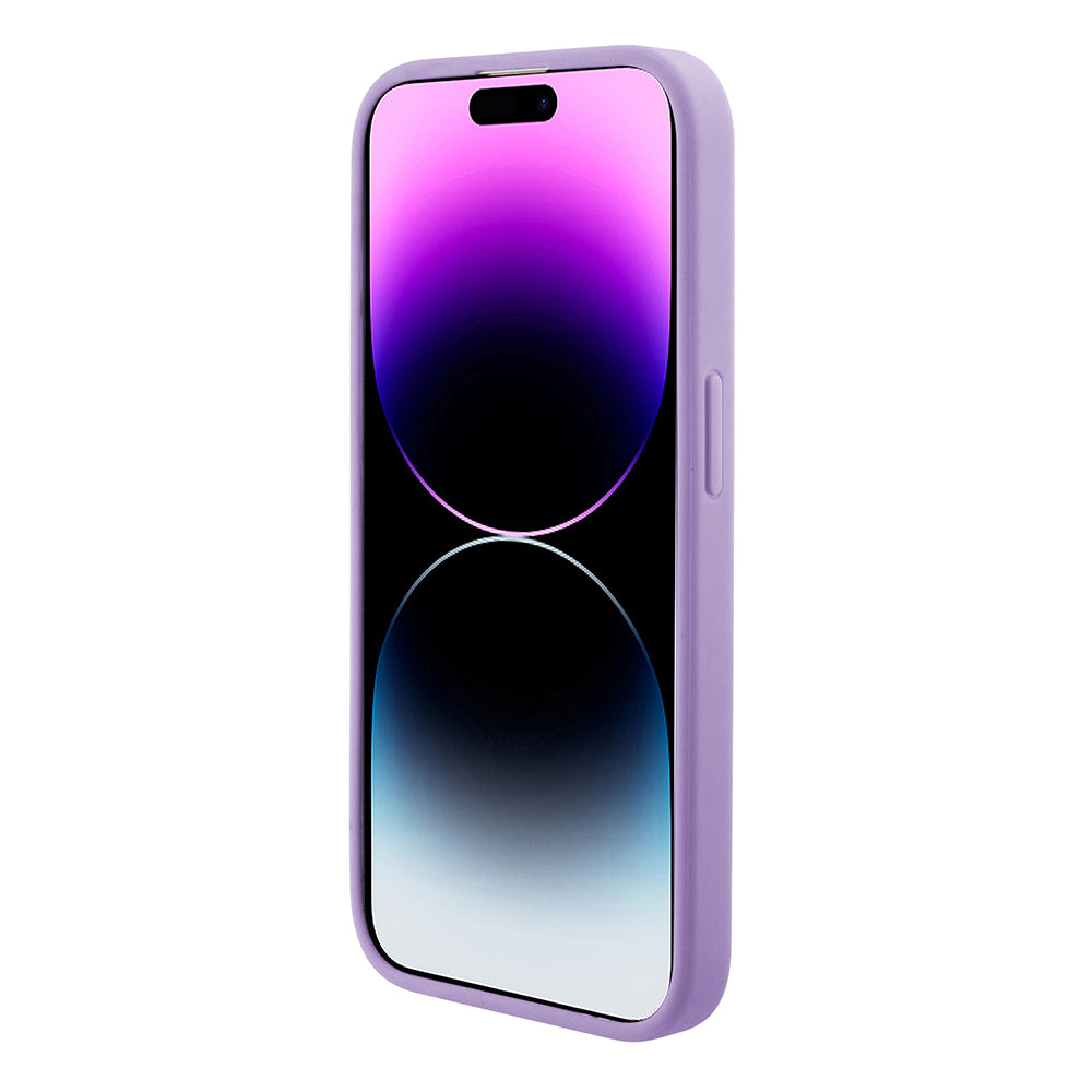 MagSafe-kotelo Apple iPhone 15 Plus -puhelimelle, Guess, Saffiano, Violetti