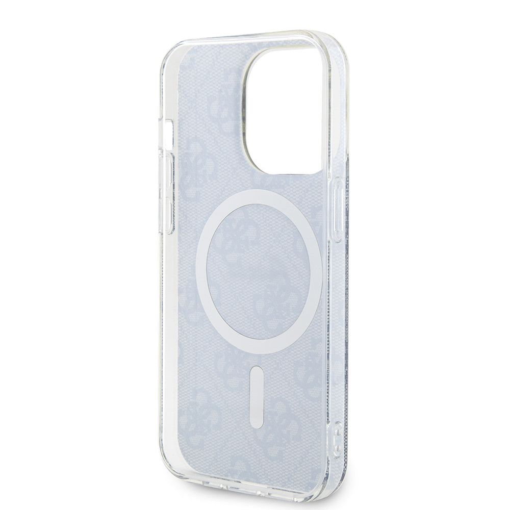 MagSafe-kotelo Apple iPhone 15 Prolle, Guess, IML 4G, Sininen