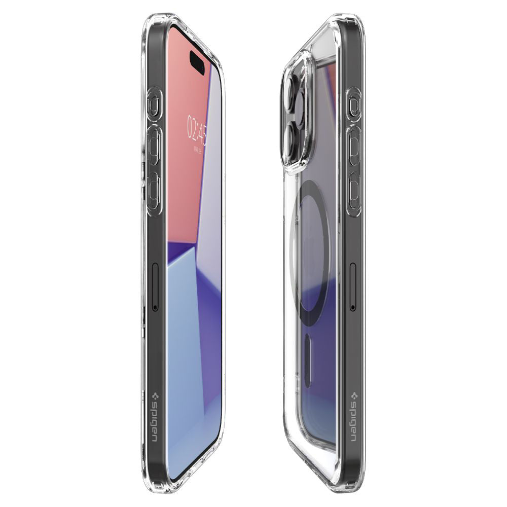 MagSafe-kotelo Apple iPhone 15 Pro Maxille, Spigen, Ultra Hybrid, Musta ACS06577