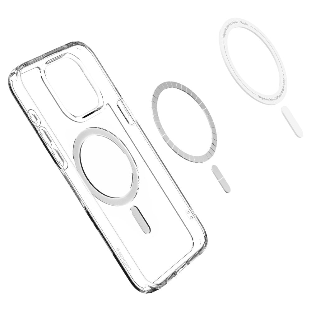 MagSafe-kotelo Apple iPhone 15 Pro Maxille, Spigen, Ultra Hybrid, Musta ACS06577