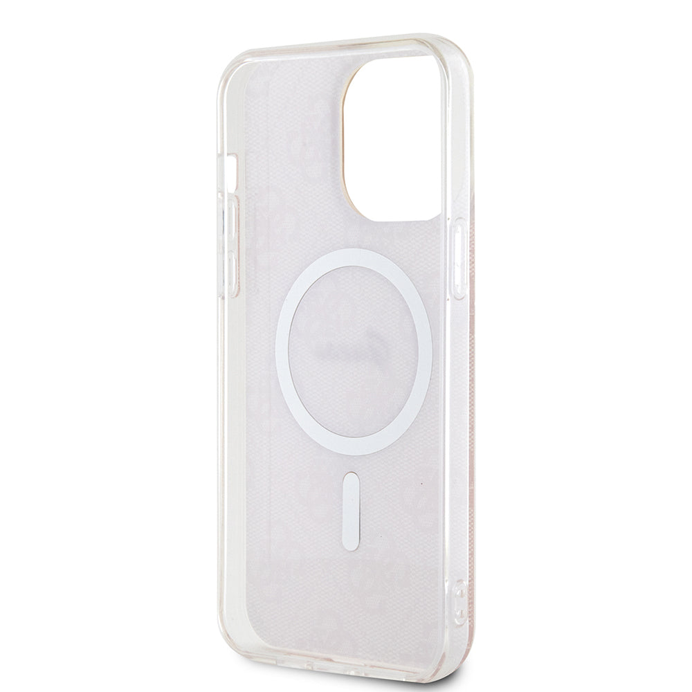 MagSafe-kotelo Apple iPhone 16:lle, Guess, IML 4G, Pinkki