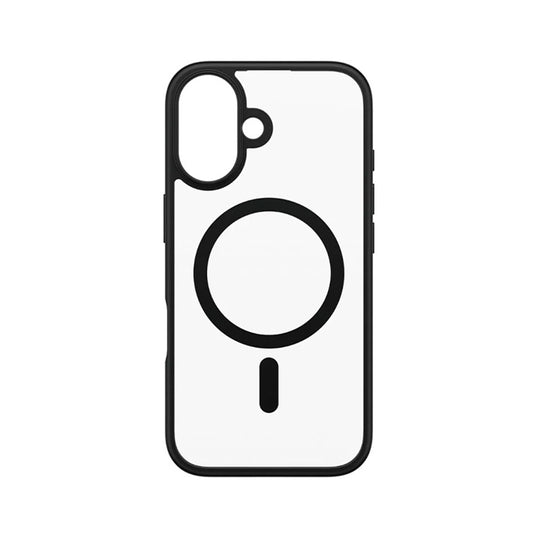 MagSafe-kotelo Apple iPhone 16:lle, PanzerGlass, Frame, Musta Läpinäkyvä