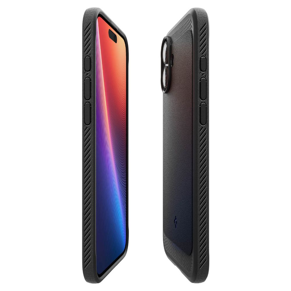 MagSafe-kotelo Apple iPhone 16 Plus -puhelimelle, Spigen, Rugged Armor, Mattamusta