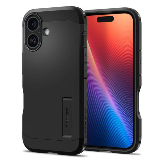 MagSafe Case for Apple iPhone 16 Plus, Spigen, Tough Armor, Black